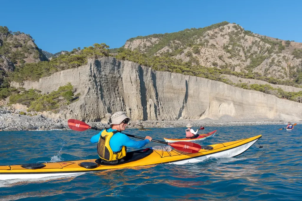 Sea kayaking Crete
